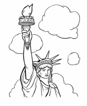 Disegno di monumento famoso da stampare e colorare 54