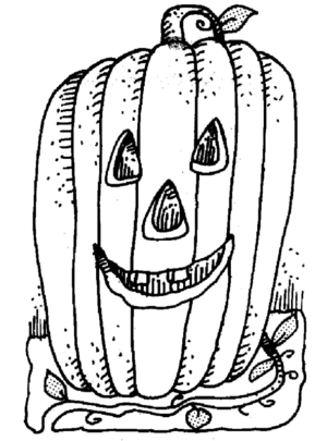 Disegno di zucca di Halloween da stampare e colorare 155 Disegno di zucca di Halloween da stampare e colorare 155