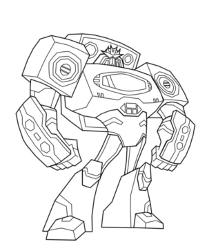 Disegno di Transformers da stampare e colorare 61