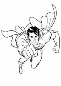 Disegno di Superman da stampare e colorare 58