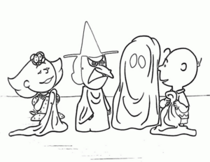 Disegno di Snoopy da stampare e colorare 5