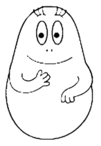 Disegni di Barbapapà da colorare