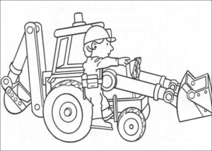 Disegno di Bob aggiustatutto da stampare e colorare 18