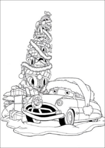 Disegno di Cars da stampare e colorare 124