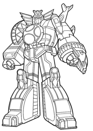 Disegno di Gundam da stampare e colorare 7
