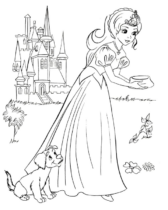 Disegni di Principesse da colorare