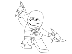 Disegno di Ninja Go da stampare e colorare 40