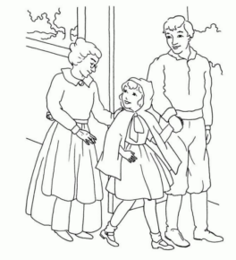 Disegno di membro della famiglia da stampare e colorare 18 Disegno di membro della famiglia da stampare e colorare 18