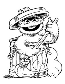Disegno di Muppets da stampare e colorare 25