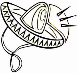 Disegno di cappello da stampare e colorare 27