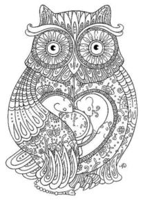 Disegno di mandala da stampare e colorare 1147