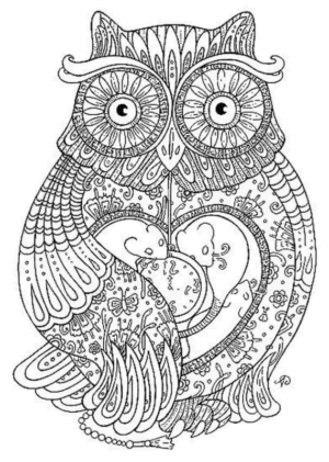 Disegno di mandala da stampare e colorare 1147