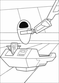 Disegno di Wall-E da stampare e colorare 25