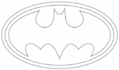 Disegni di Batman e Robin da colorare