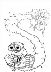 Disegno di Wall-E da stampare e colorare 58