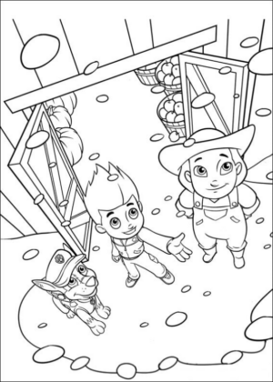 Disegno di Paw Patrol – Cane pompiere da stampare e colorare 51 Disegno di Paw Patrol – Cane pompiere da stampare e colorare 51