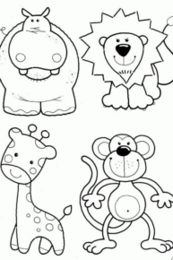 Disegno di leone da stampare e colorare 6