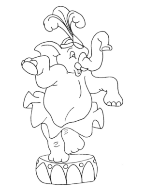 Disegno di Dumbo da stampare e colorare 10