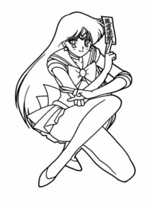 Disegno di Sailor Moon da stampare e colorare 43