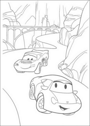 Disegno di Cars da stampare e colorare 192