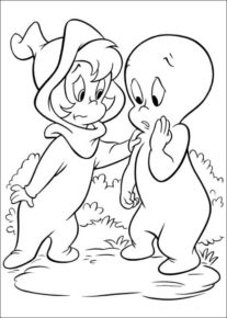 Disegno di Casper da stampare e colorare 9