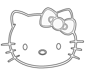Disegno di Hello Kitty da stampare e colorare 55