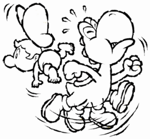 Disegno di Super Mario da stampare e colorare 63