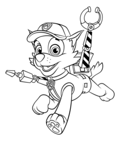 Disegno di Paw Patrol – Cane pompiere da stampare e colorare 33 Disegno di Paw Patrol – Cane pompiere da stampare e colorare 33