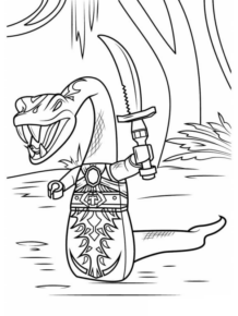 Disegno di Ninja Go da stampare e colorare 31