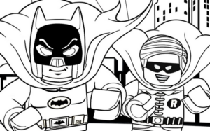 Disegno di LEGO Batman da stampare e colorare 6