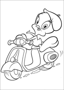 Disegno di Titty da stampare e colorare