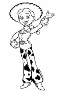 Disegno di Toy Story da stampare e colorare 106