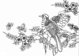 Disegno di uccello da stampare e colorare 97