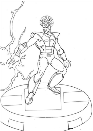 Disegno di Hulk da stampare e colorare 38