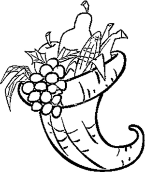 Disegno di cesto di frutta da stampare e colorare 28