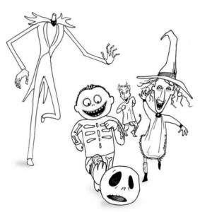 Disegno di bambino ad Halloween da stampare e colorare 35 Disegno di bambino ad Halloween da stampare e colorare 35
