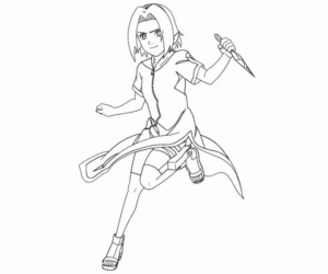 Disegno di Naruto da stampare e colorare 40