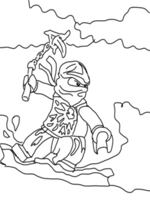 Disegno di Ninja Go da stampare e colorare 56