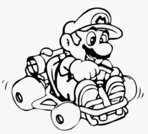 Disegno di Super Mario da stampare e colorare 91