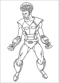 Disegno di Hulk da stampare e colorare 15