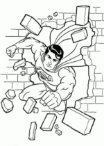 Disegni di Superman da colorare