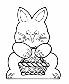 Disegno di uovo di Pasqua da stampare e colorare 206