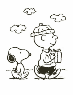 Disegno di Snoopy da stampare e colorare 49