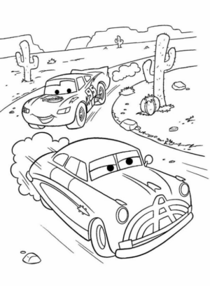 Disegno di Cars da stampare e colorare 249