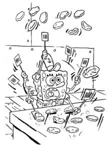 Disegno di Spongebob da stampare e colorare 52