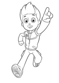Disegno di Paw Patrol – Cane pompiere da stampare e colorare 43 Disegno di Paw Patrol – Cane pompiere da stampare e colorare 43