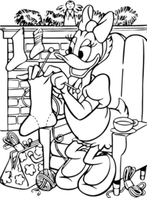 Disegno di Paperina da stampare e colorare 41