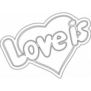 Disegno di San Valentino da stampare e colorare 48