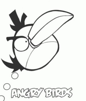 Disegno di Angry birds da stampare e colorare 19