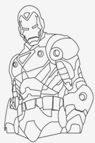Disegno di Iron Man da stampare e colorare 14